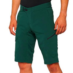 100% MTB WEAR RIDECAMP Shorts Forest Green-32 Chándal