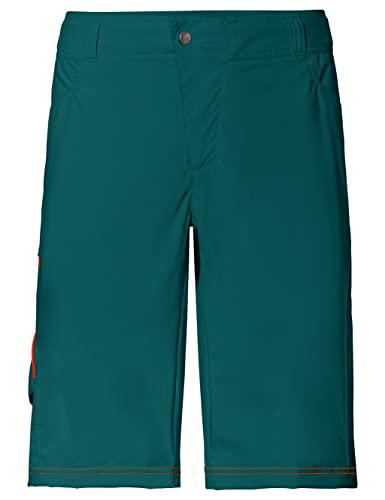 VAUDE Pantalones Cortos Ledro para Hombre, Verde Mallard, 54