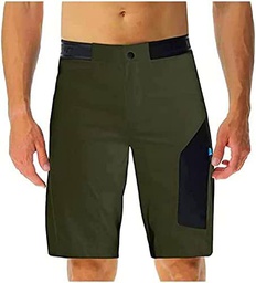 UYN O102311 Biking Trailblazer Shorts Men's Verde Militar/Negro XXL