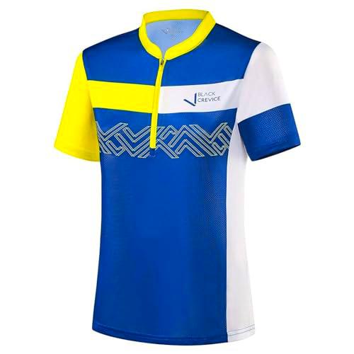 Black Crevice Camiseta para MTB para Mujer I Maillot MTB para Mujer Tallas I Maillot Mountain Bike para Mujer I Ropa Deportiva Transpirable (44