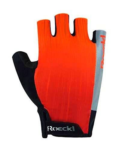 Roeckl Illasi Guantes de Bicicleta Cortos Naranja 2023: tamaño: 6