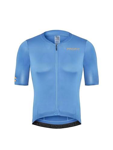 Maillot M/C Profit Summer Hombre Azul T. M