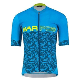 KARPOS Jump Jersey T-Shirt, Enemal B/Refl.Pond/Yellow Fluo