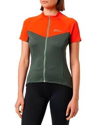 Jack Wolfskin Morobbia Camiseta, Naranja Tango, S para Mujer