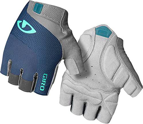 Giro Tessa-Guantes de Gel, Azul y Azul petróleo, Medium para Mujer