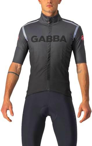 CASTELLI Gabba Ros Se Chaqueta, Hombre, Gris Oscuro, XXL