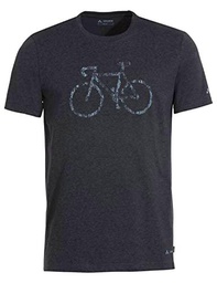 VAUDE Men's Cyclist T-shirt V, Camiseta Hombre, Negro, M