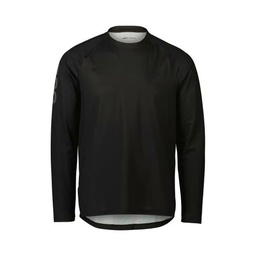 POC M's Essential MTB LS Jersey, Uranio Negro, L para Hombre