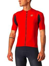 CASTELLI Superligero 2 Camiseta Larga, Hombres, Rojo, L