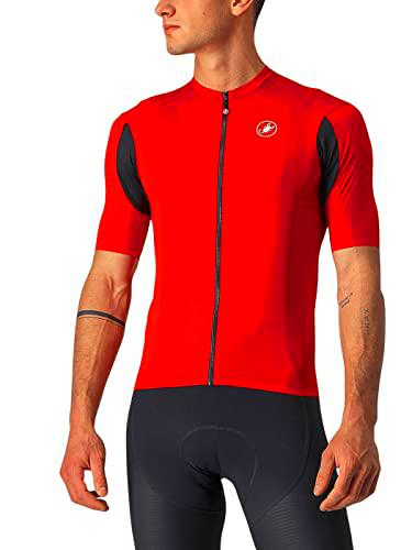 CASTELLI Superligero 2 Camiseta Larga, Hombres, Rojo, L