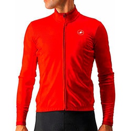 CASTELLI PERICOLO Jersey FZ Sweatshirt, Men's, Rojo, M