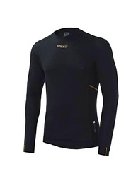 Spiuk Camiseta M/L Profit Cold&amp;Rain Hombre Negro T. L