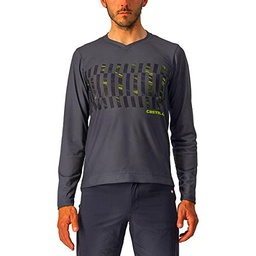 CASTELLI tee Trail Tech Longsleeve Camiseta, Hombre