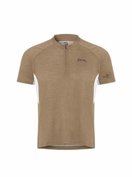 Spiuk Camiseta M/C All Terrain Gravel Unisex Marron T. XS