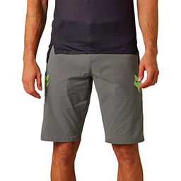 Fox Racing Pantalón Corto Ranger, Carrera: Peltre, 32 para Hombre