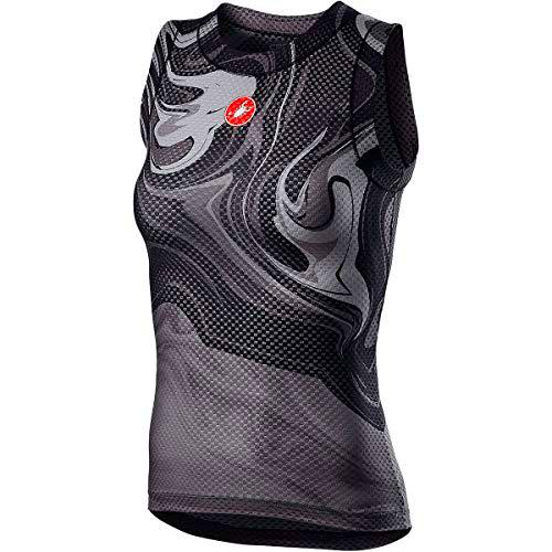 CASTELLI Pro Mesh W Sleeveless T-Shirt, Mujer, Light Black, M