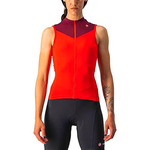 CASTELLI Solaris Sleeveless Jersey Camiseta, Mujer