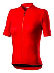 CASTELLI Jacquard Jersey Promise Sweatshirt, Women's, Red, S