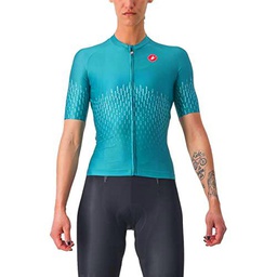 CASTELLI Aero Pro W Jersey T-Shirt, Quetzal Green, S Women's