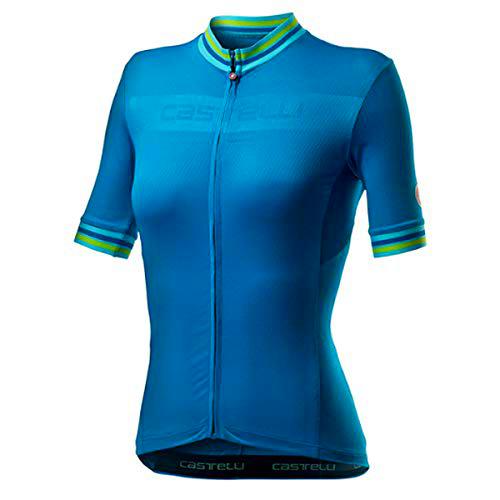 castelli Promessa 3 Camiseta, Mujer, Marine Blue, S