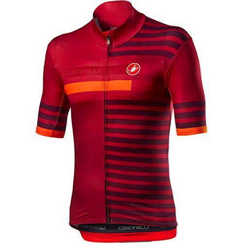 CASTELLI Mid Weight Jrsy Camiseta, Hombre, Pro Red, L