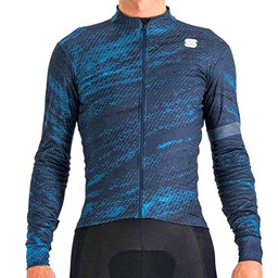 Sportful Cliff Sup TH JRS T-Shirt, Galaxy Blue Berry Blue Black, S Men's