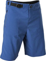 Fox Yth Ranger Short W/Liner Dark Indigo