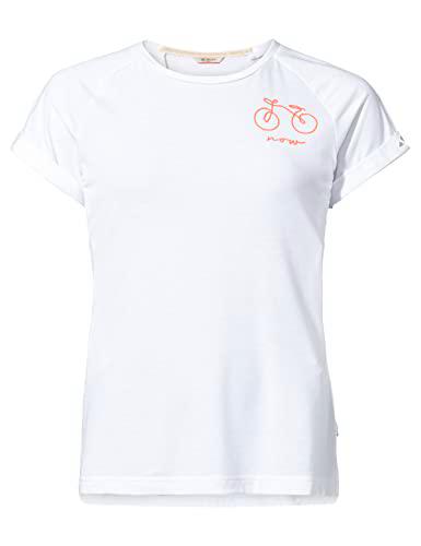 VAUDE Women's Cyclist 2 T-Shirt Camisetas, White, 40