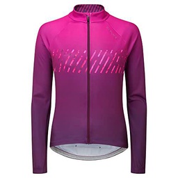 Altura Airstream - Camiseta de ciclismo térmica reflectante de manga larga para mujer