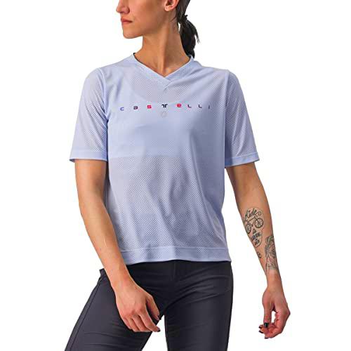 CASTELLI Trail Tech 2 W tee T-Shirt, Frosted Lilac, L Women's