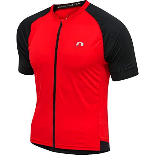 newline Mens Core Bike Jersey Camiseta, Hombre, Tango Red, S