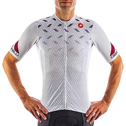 CASTELLI Avanti Jersey Camiseta, Silver Gray, S para Hombre