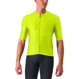 CASTELLI Aero Race 6.0 Jersey T-Shirt, Electric Lime, M Men's