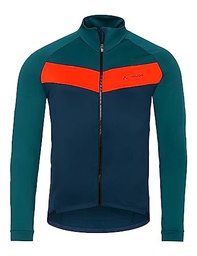 VAUDE Men's Posta LS Tricot Camiseta, Verde grisáceo