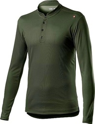 CASTELLI 4520105 Tech Henley LS Men's Sweatshirt Black L