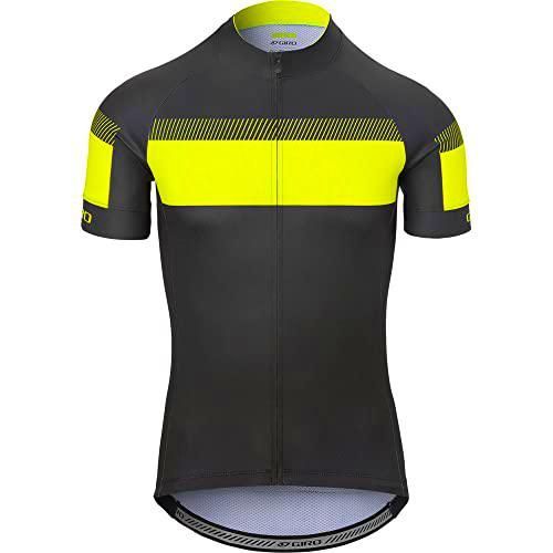 Giro Chrono Camisa, Negro/Amarillo Resaltado Sprint