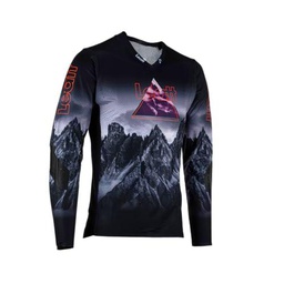 Leatt MTB Gravity 4.0 Camiseta Deportiva técnica, Alpine