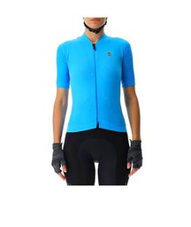 UYN Biking AIRWING OW Short_SL. T-Shirt, Turquesa/Negro, S Women's