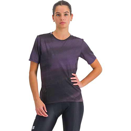 Sportful Flow GIARA W tee T-Shirt, Barro, L para Mujer