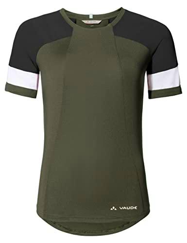 VAUDE Camiseta Kuro para Mujer, Caqui, 38