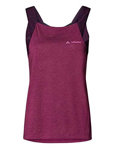 VAUDE Camiseta Altissimi para Mujer Top, Morado, 36