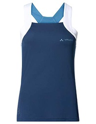 VAUDE Matera Top para Mujer Camiseta, Dark Sea, 38