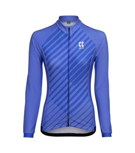 Kalas Motion Z4-Ciclismo de Manga Larga para Mujer Jersey