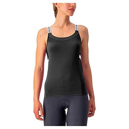 CASTELLI BAVETTE Top T-Shirt, Light Black/Ivory, XS Women's