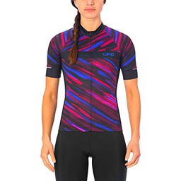 Giro Women's Chrono Expert Jersey SS, Unisex, Black Blur, XS