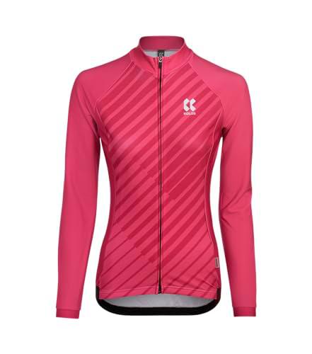 Kalas Motion Z4-Ciclismo de Manga Larga para Mujer Jersey