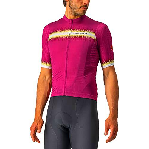 CASTELLI Grimpeur Jersey Camiseta, Hombre, Mulberry, L