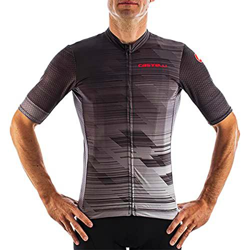 CASTELLI RAPIDO Jersey Camiseta, Dark Gray, XL para Hombre