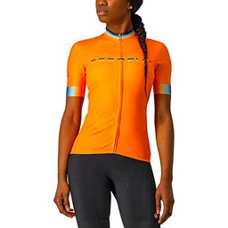 CASTELLI Tejido de Punto Sudadera, Pop Orange, S para Mujer