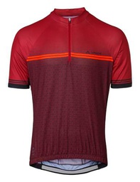 VAUDE Men's Posta Hz Tricot II Camiseta, Rojo (Carmine)